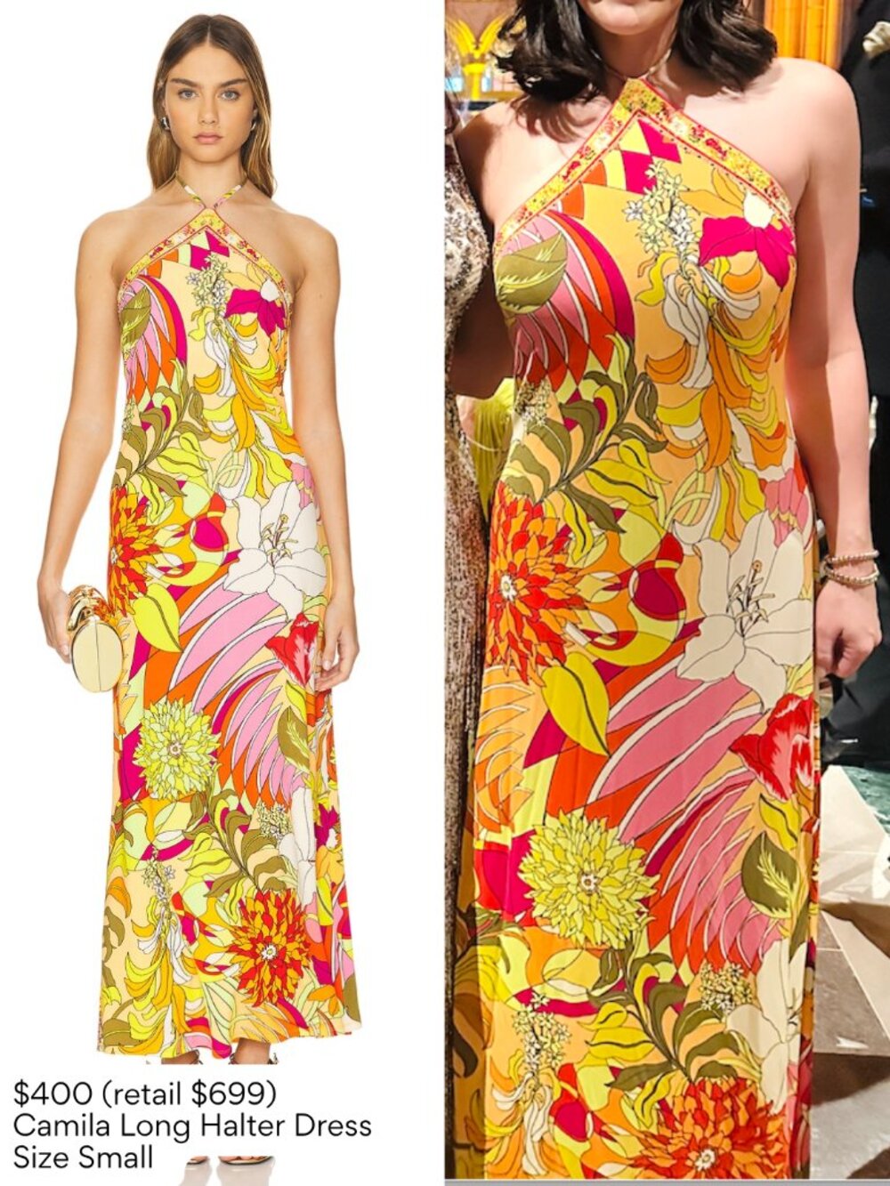 Camilla Long Halter Maxi Dress – The Flower Child Society